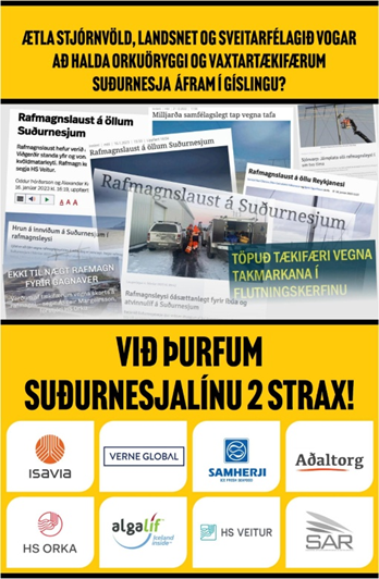 Heilsíðuauglýsing í Víkurfréttum frá fyrirtækjum á Suðurnesjum.